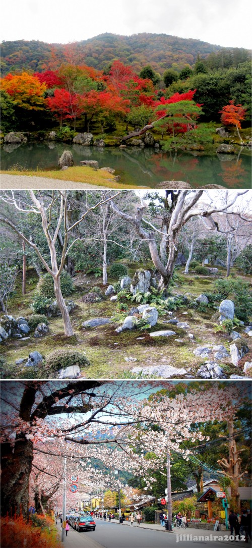 Kyoto in Autumn, Winter, and Spring